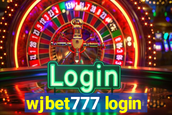 wjbet777 login